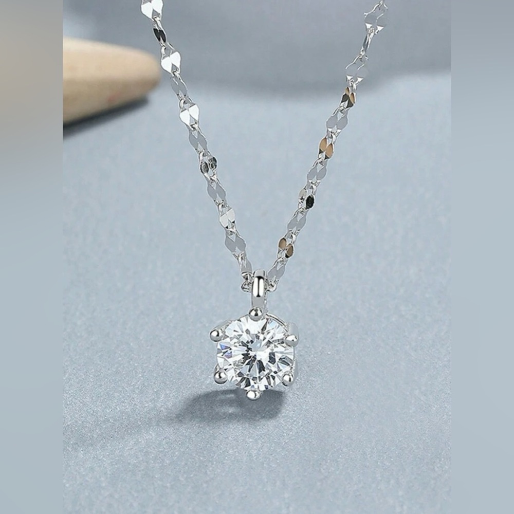 New S925 Sterling Silver Six Claw Necklace